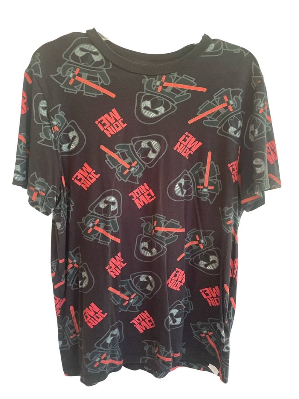 Disney Parks Star Wars Kylo Ren Join Me All Over Print Shirt Adult Medium